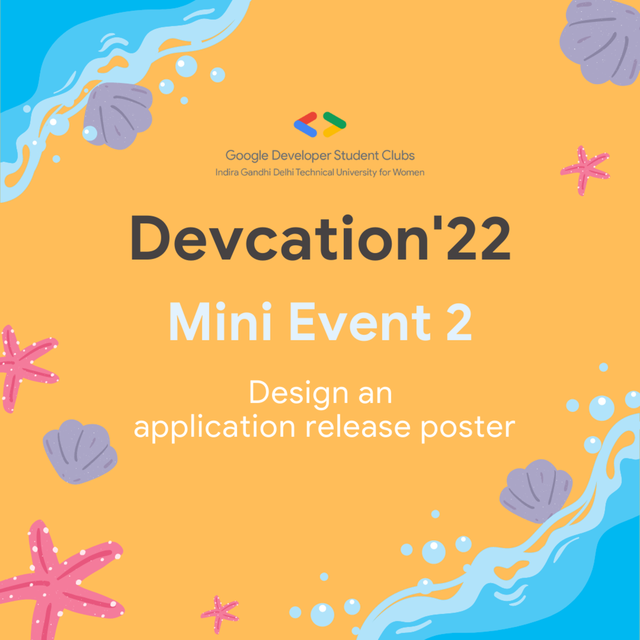 See Design'n'Solve Mini Event2 at Google Developer Student Clubs